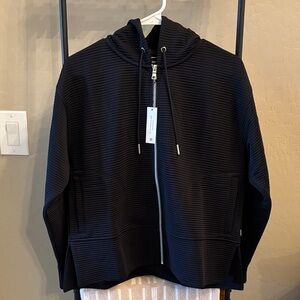 NWT DKNY Ottoman Hoodie Jacket